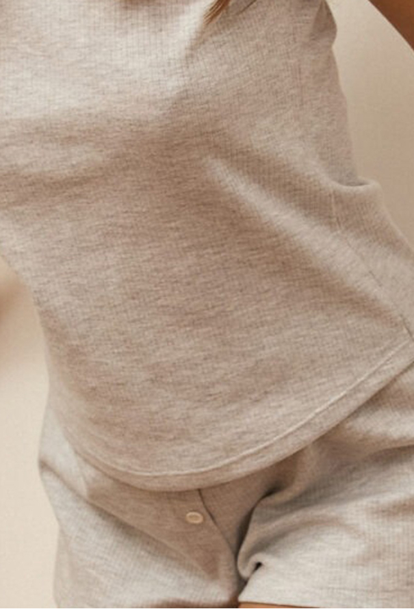 Пижама женская хлопок рубчик Trendy Your Touch TR-6136 фото